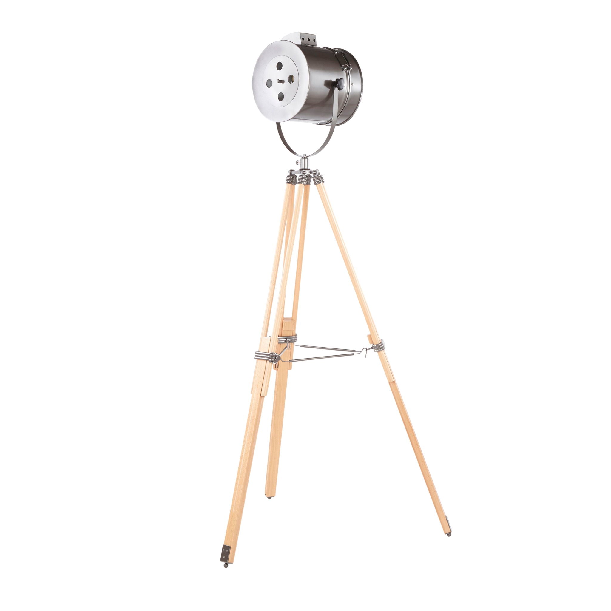 Ahoy - Industrial Floor Lamp - Natural / Antique by HouseOfZazla