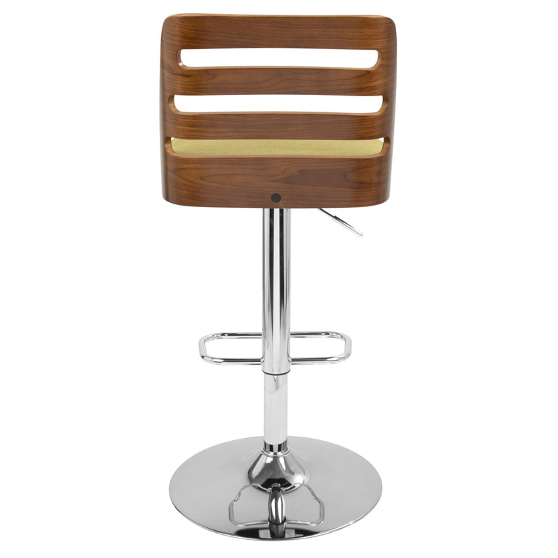 Trevi - Mid Century Modern Adjustable Barstool With Swivel by HouseOfZazla
