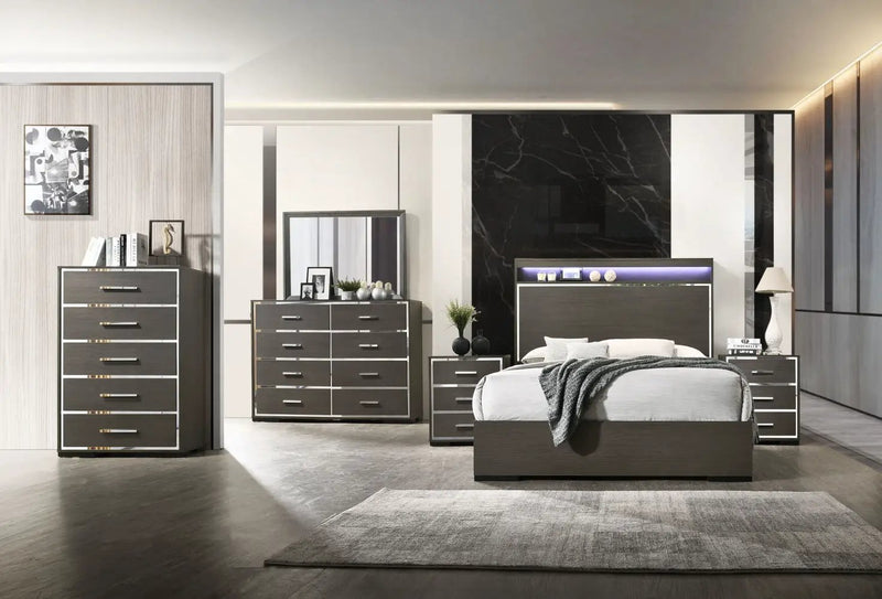 Escher - Dresser - Gray Oak by Unique Piece Furniture