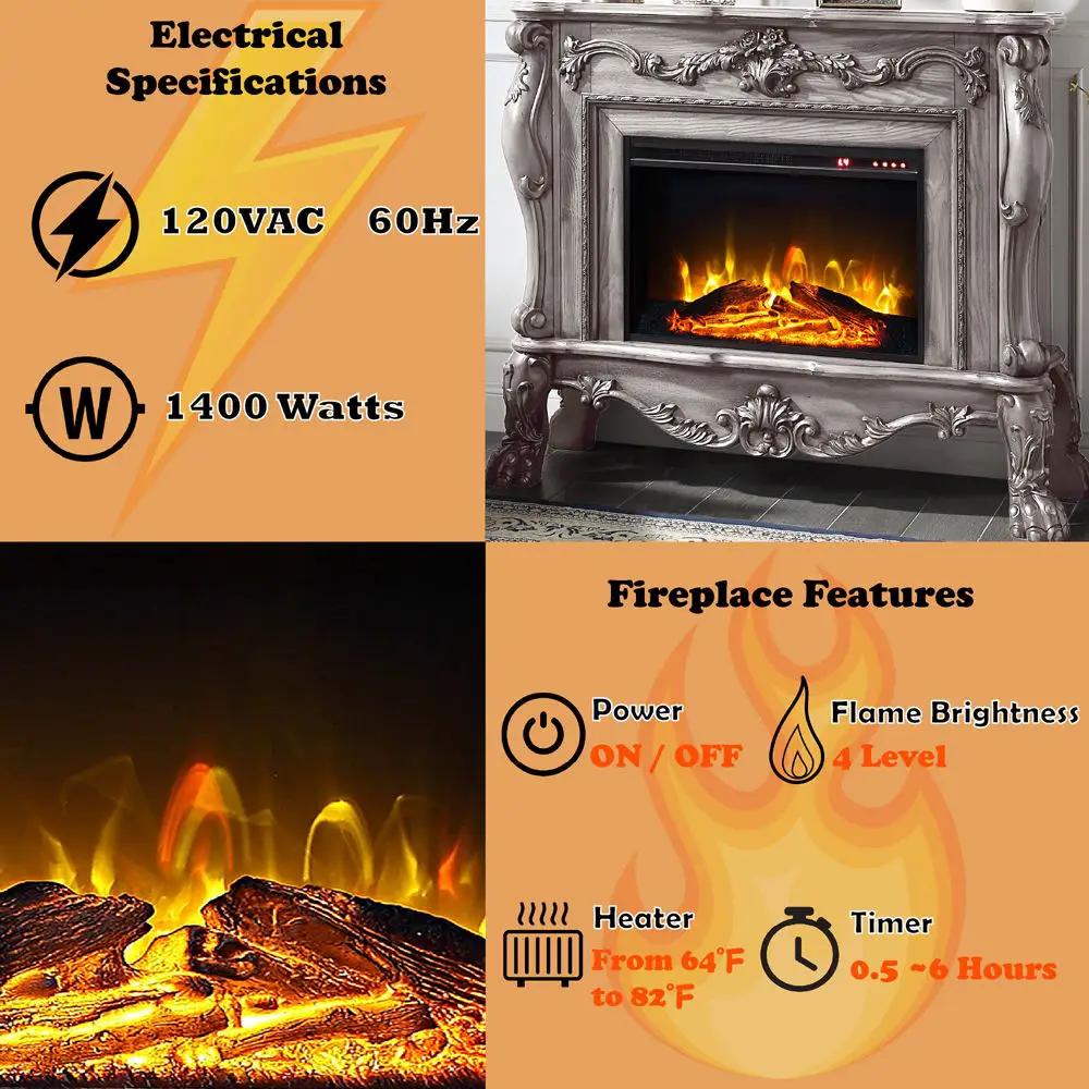 Dresden - Fireplace by Unique Piece Furniture