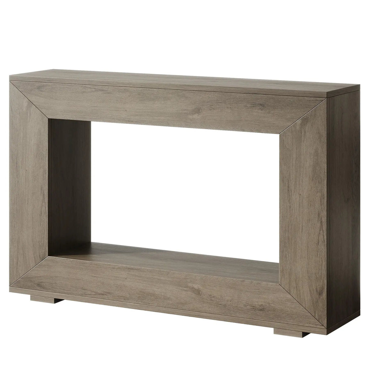 Narrow Entryway Storage Console Table With Open Shelf by HouseOfZazla