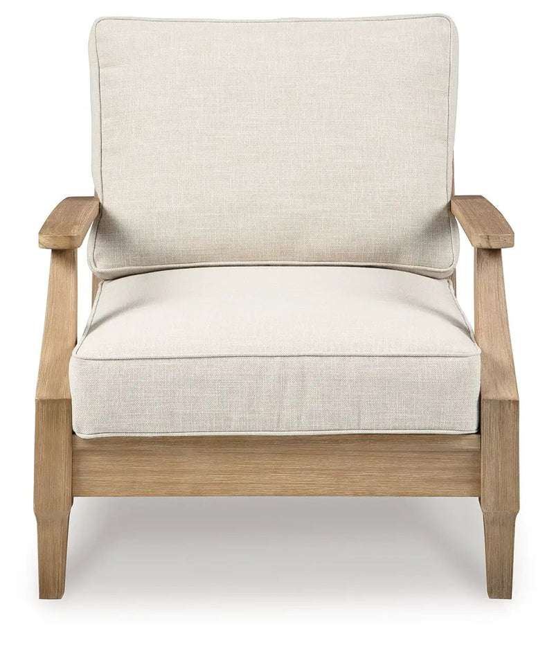 Carter Hall - Lounge Chair With Cushion - Beige by Unique Piece Furniture