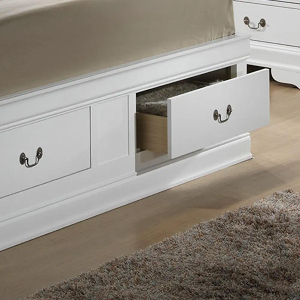 Traditional Style Bookcase Storage Bed by Unique Piece Furniture