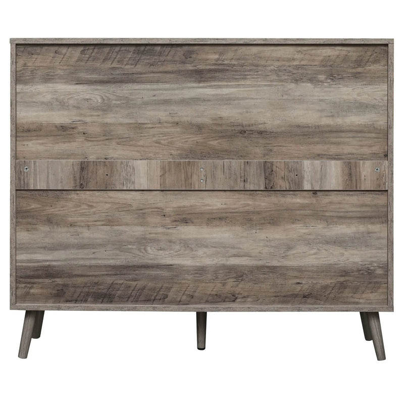4 Door Shoe Rack, Freestanding Modern Shoe Storage Cabinet by HouseOfZazla