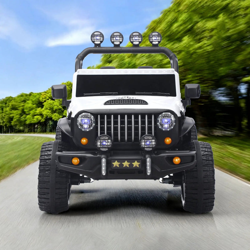 Electric Car With Remote Control, Colorful LED Lights, USB & MP3 by HouseOfZazla