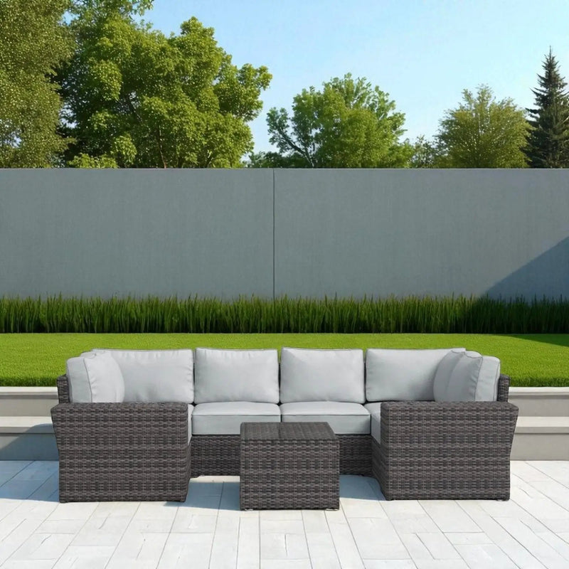 Stylish Wicker Patio Set Table by HouseOfZazla