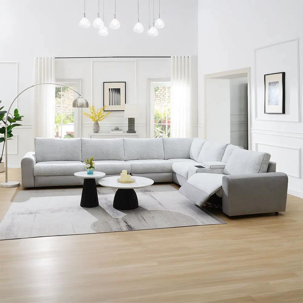 Tarrance - Modular Wedge - Gray by Unique Piece Furniture