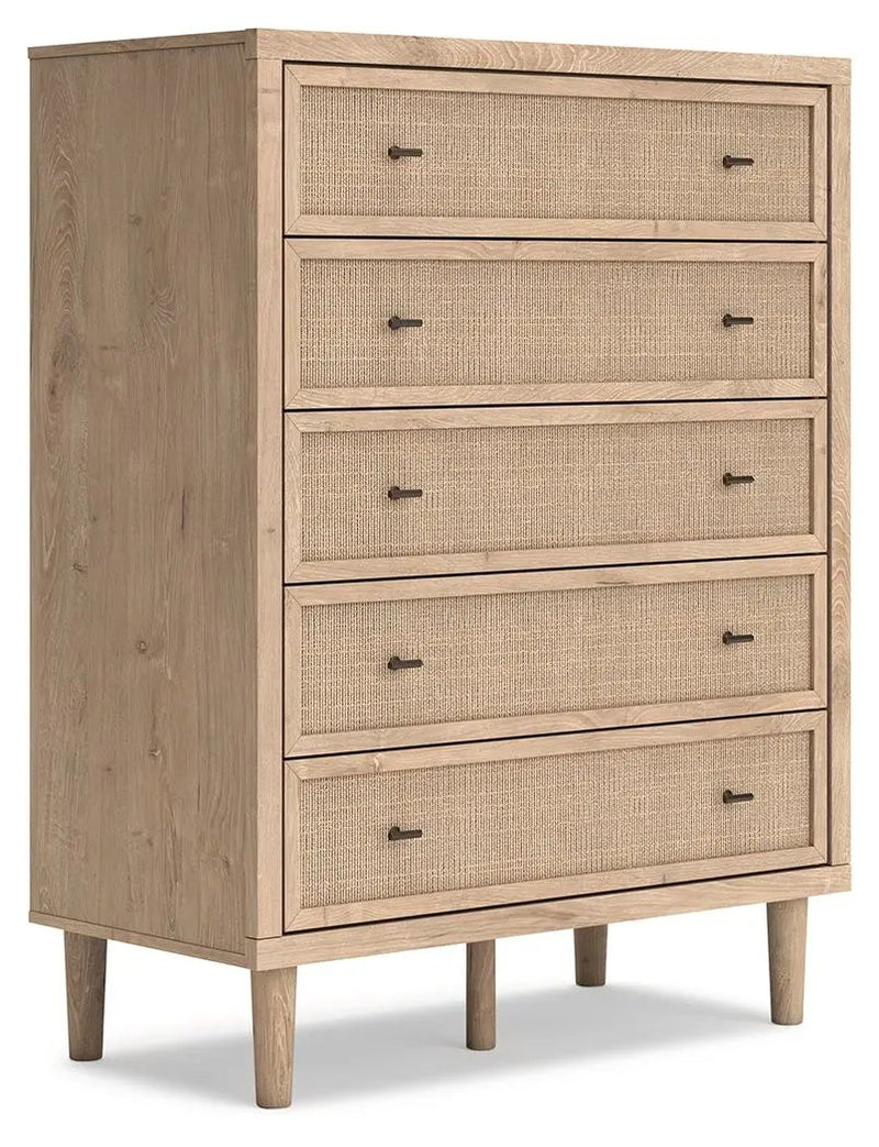 Cielden - Five Drawer Wide Chest - Two-Tone by Unique Piece Furniture