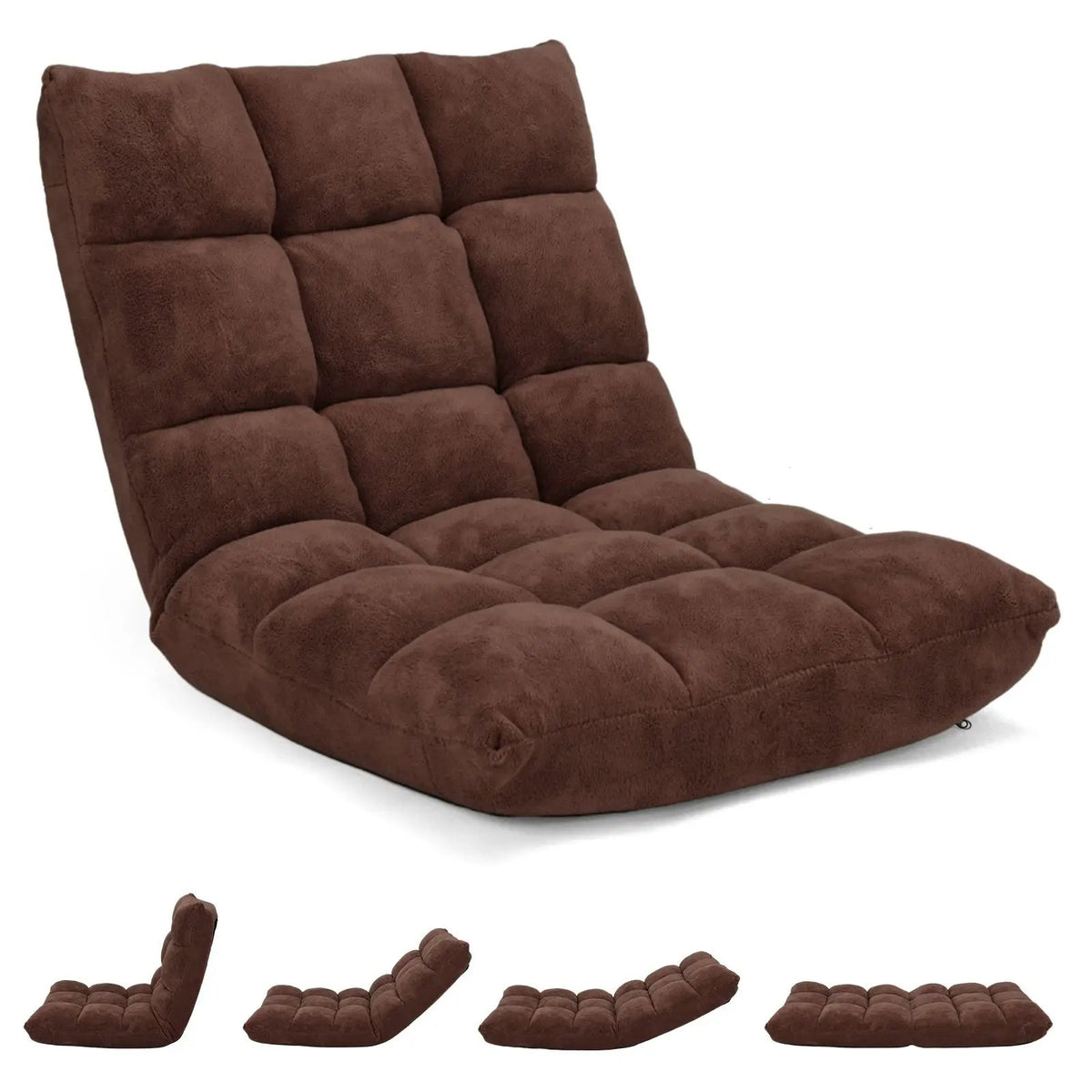 Adjustable 14-position Cushioned Floor Chair, photo 4 of 19