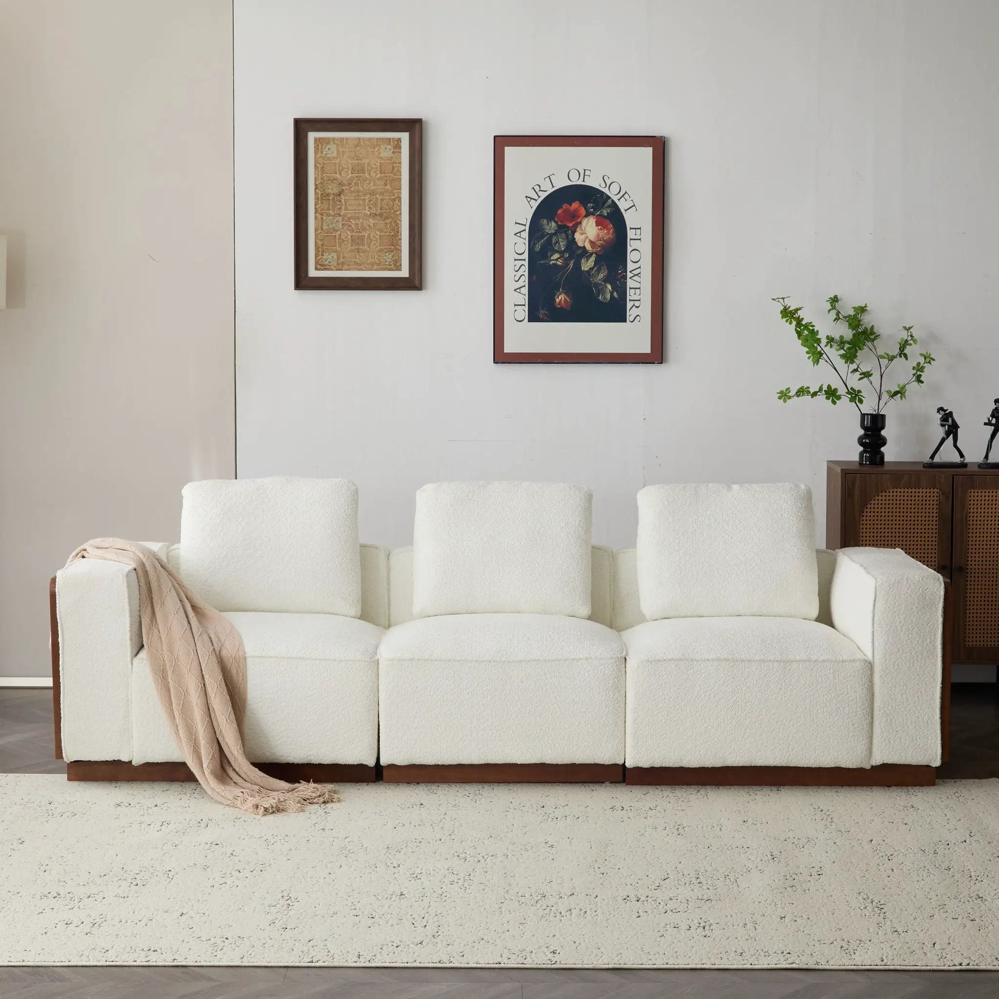 Chita Modular Sectional Sofa With Larger Seats by HouseOfZazla