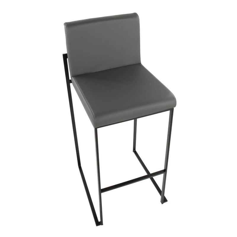 Fuji - Contemporary High Back Barstool Elegant Design by Unique Piece Furniture