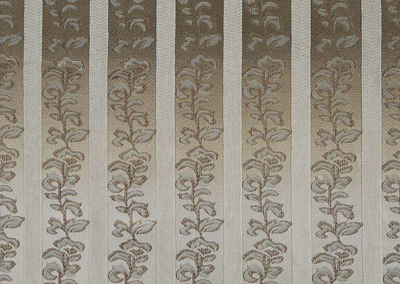 Sorina - Loveseat With 5 Pillows - Velvet, Fabric & Antique Gold by Unique Piece Furniture