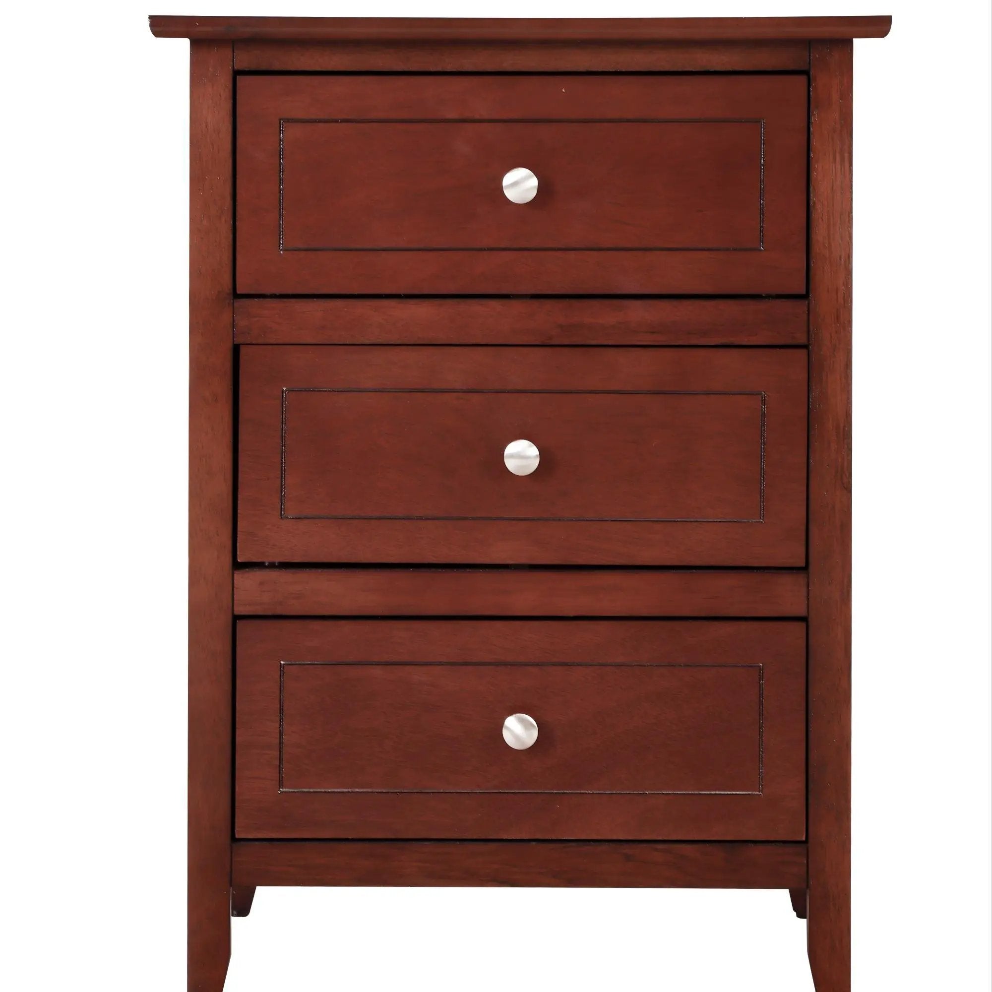 Dove Tailed Drawers 3 Drawer Nightstand by HouseOfZazla