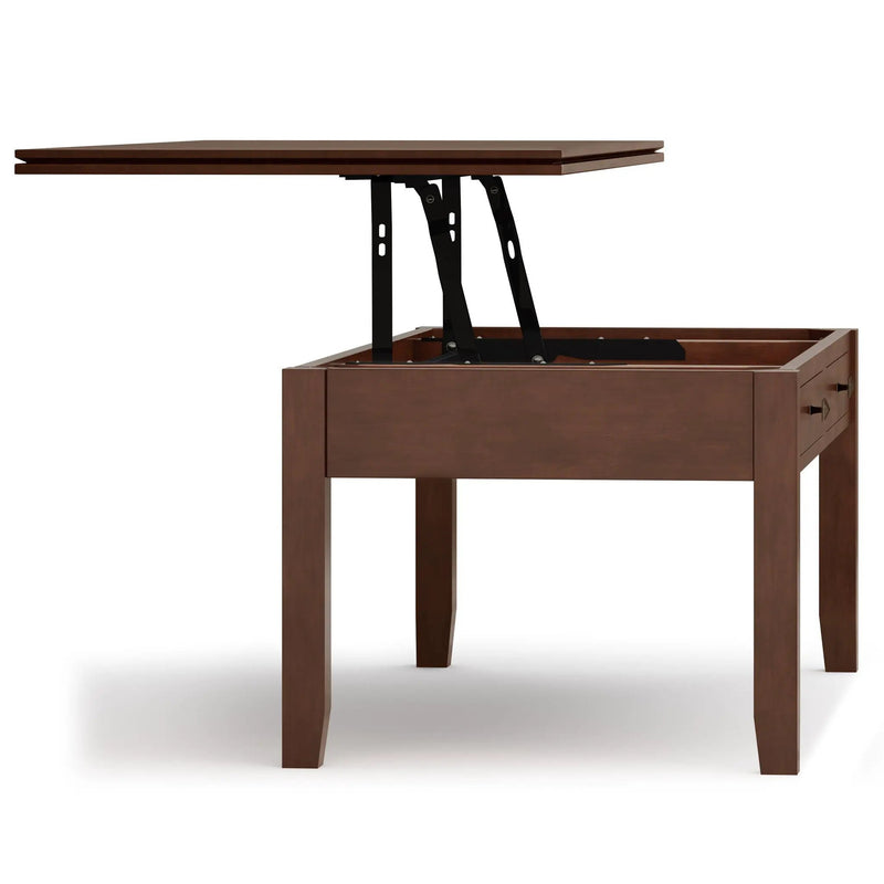 Artisan - Lift Top Coffee Table - Russet Brown by Unique Piece Furniture