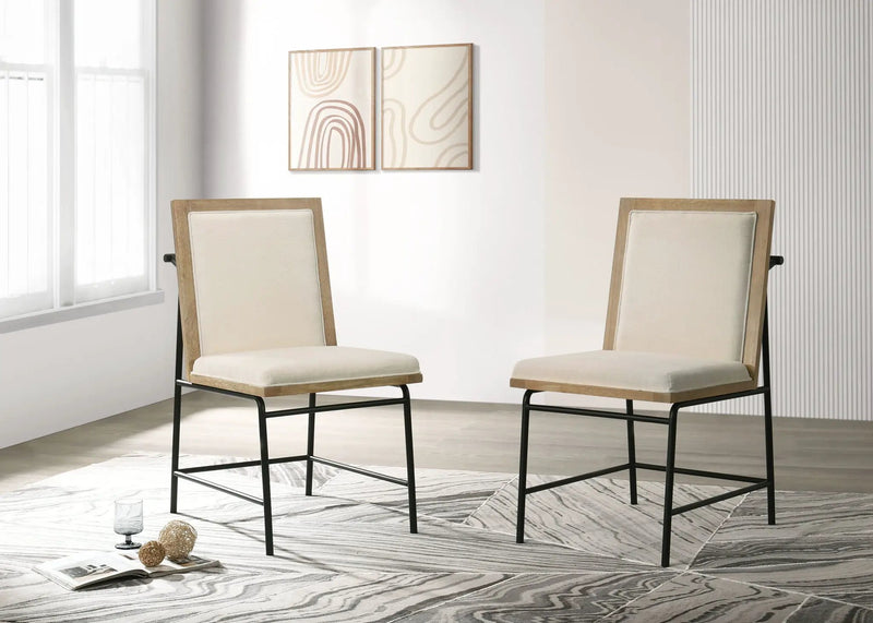 Torrance - Dining Chairs (Set of 2) - Oak Finish by Unique Piece Furniture