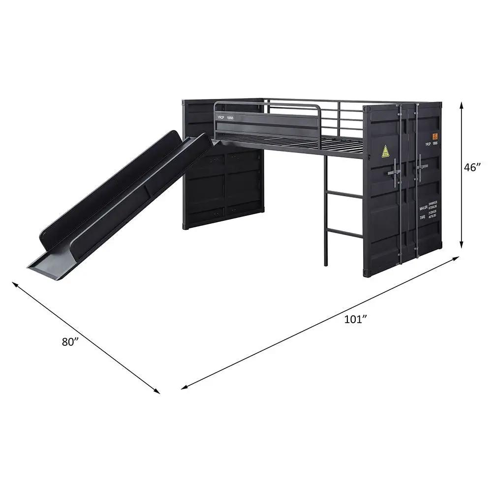 Cargo - Loft Bed w/Slide by Unique Piece Furniture