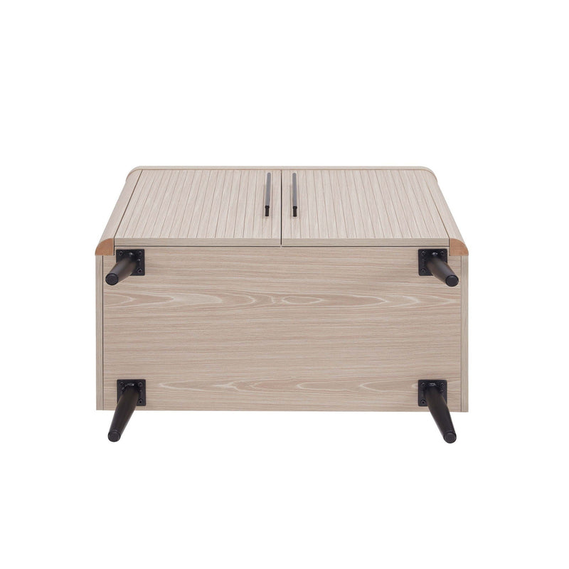 Jodie - Fluted Accent Cabinet - Oak by HouseOfZazla
