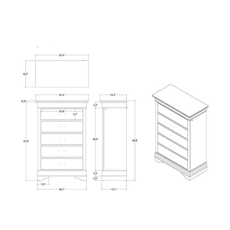 Charlston - Chest With LED by HouseOfZazla