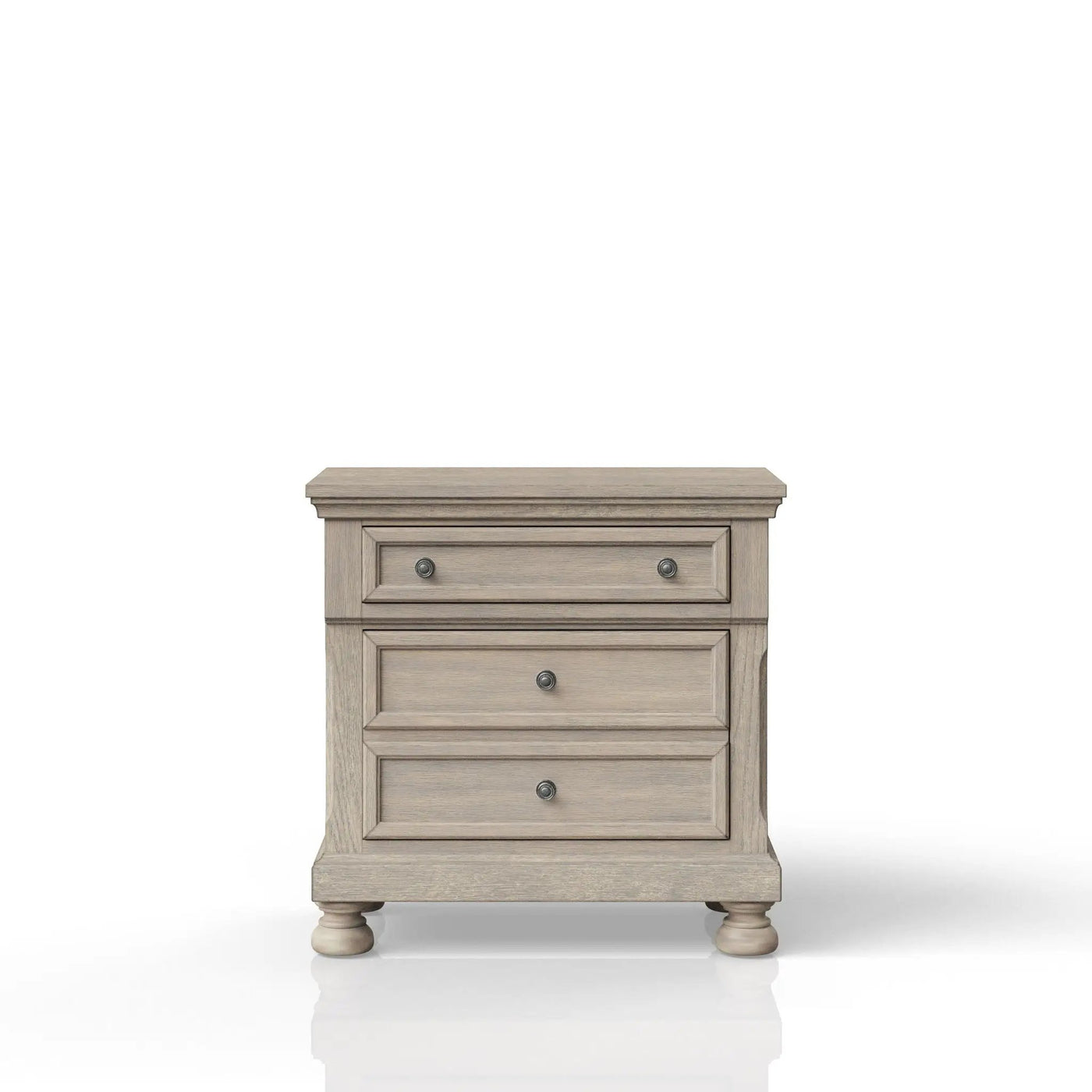 Nightstand Two Storage Drawers by HouseOfZazla