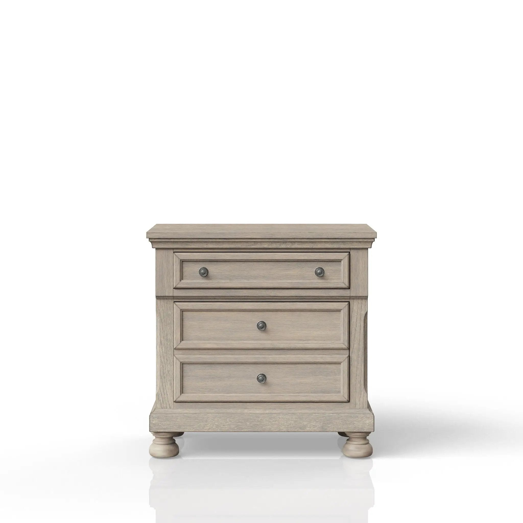 Nightstand Two Storage Drawers by Unique Piece Furniture