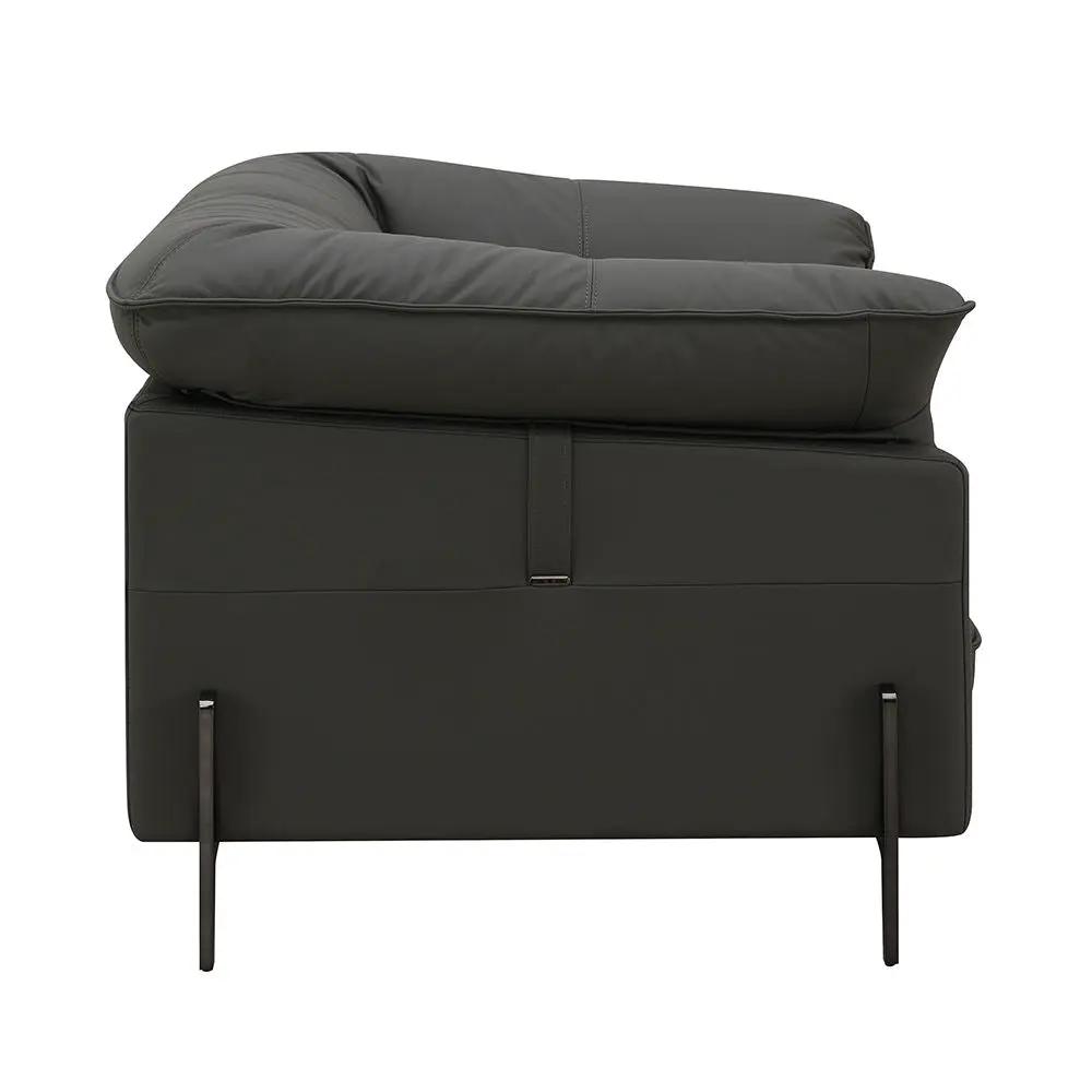 Tadi - Chair - Black Top Grain Leather by Unique Piece Furniture