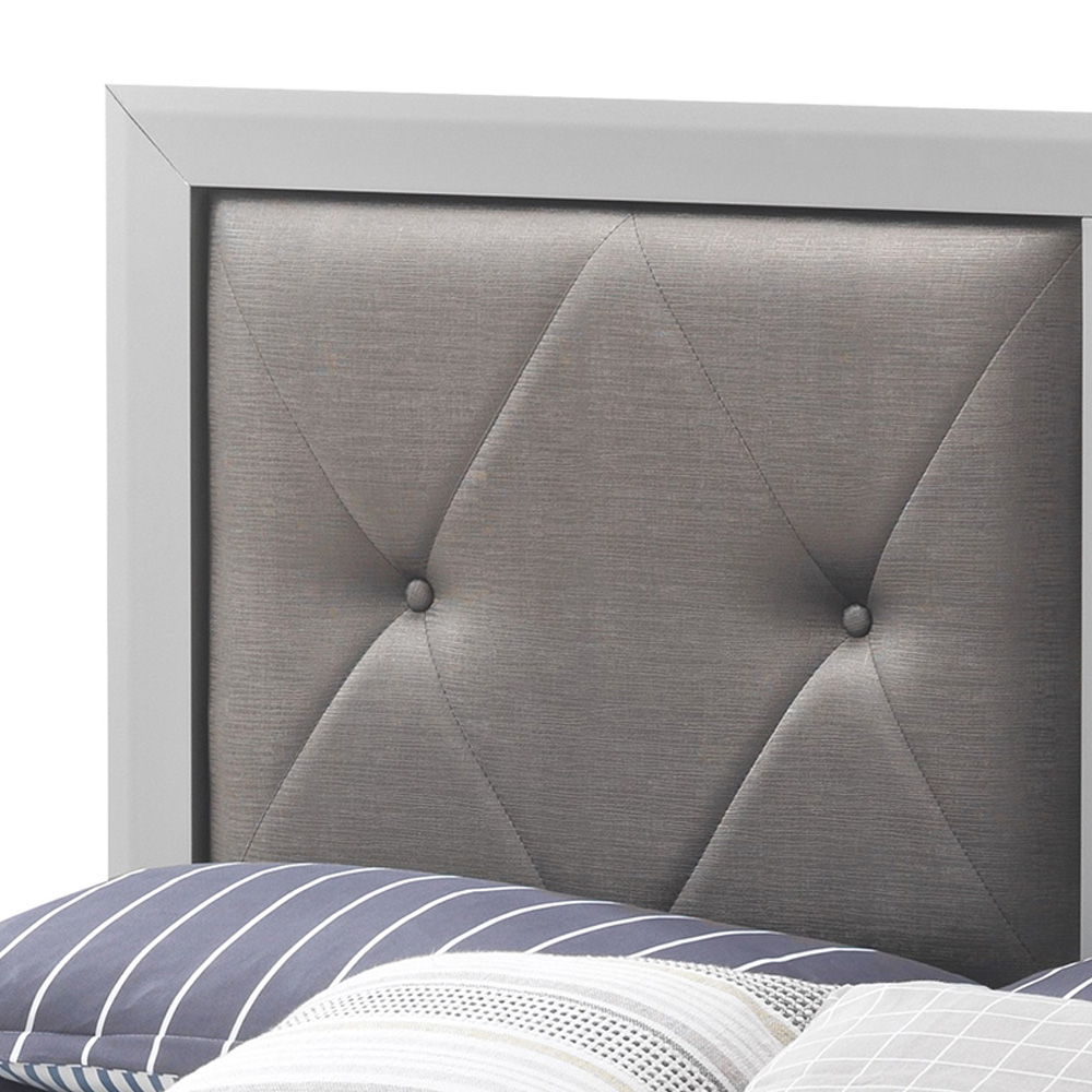Padded Headboard Bed by HouseOfZazla