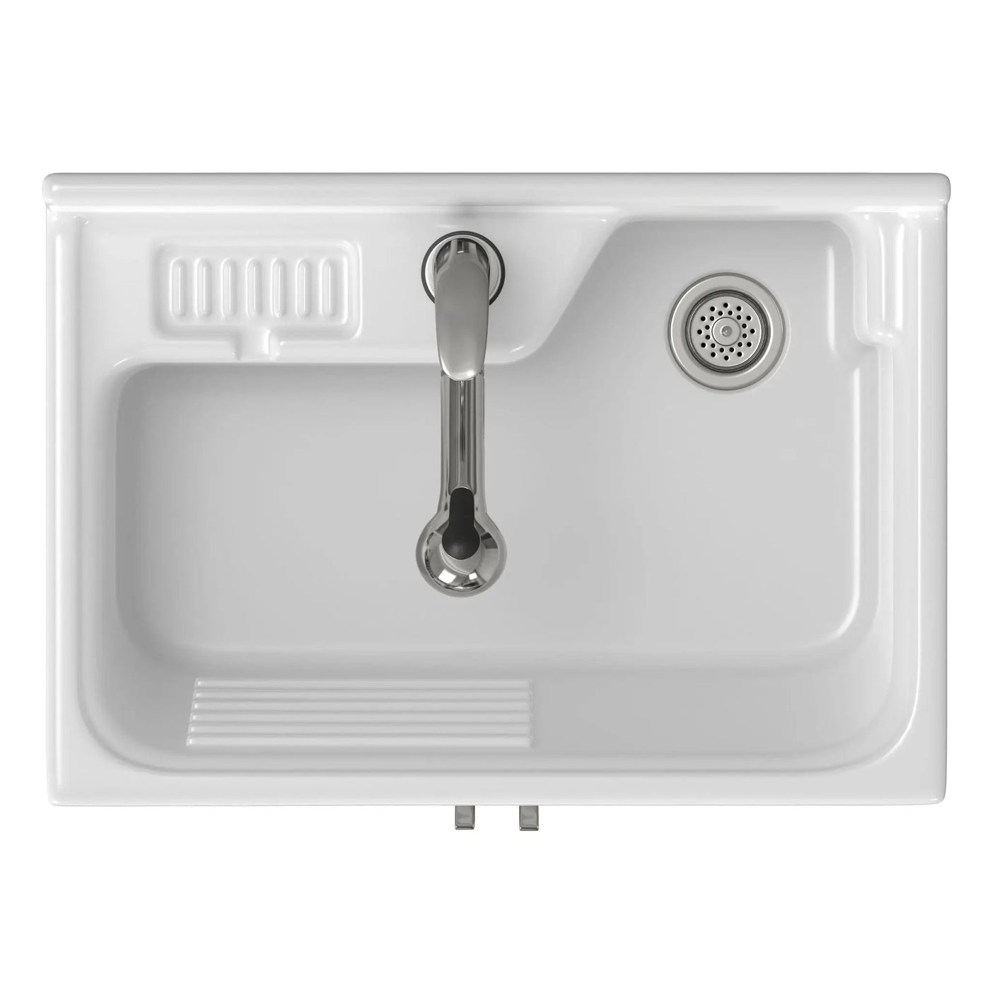 Kyle - Laundry Cabinet & Faucet And Stainless Steel Sink by HouseOfZazla