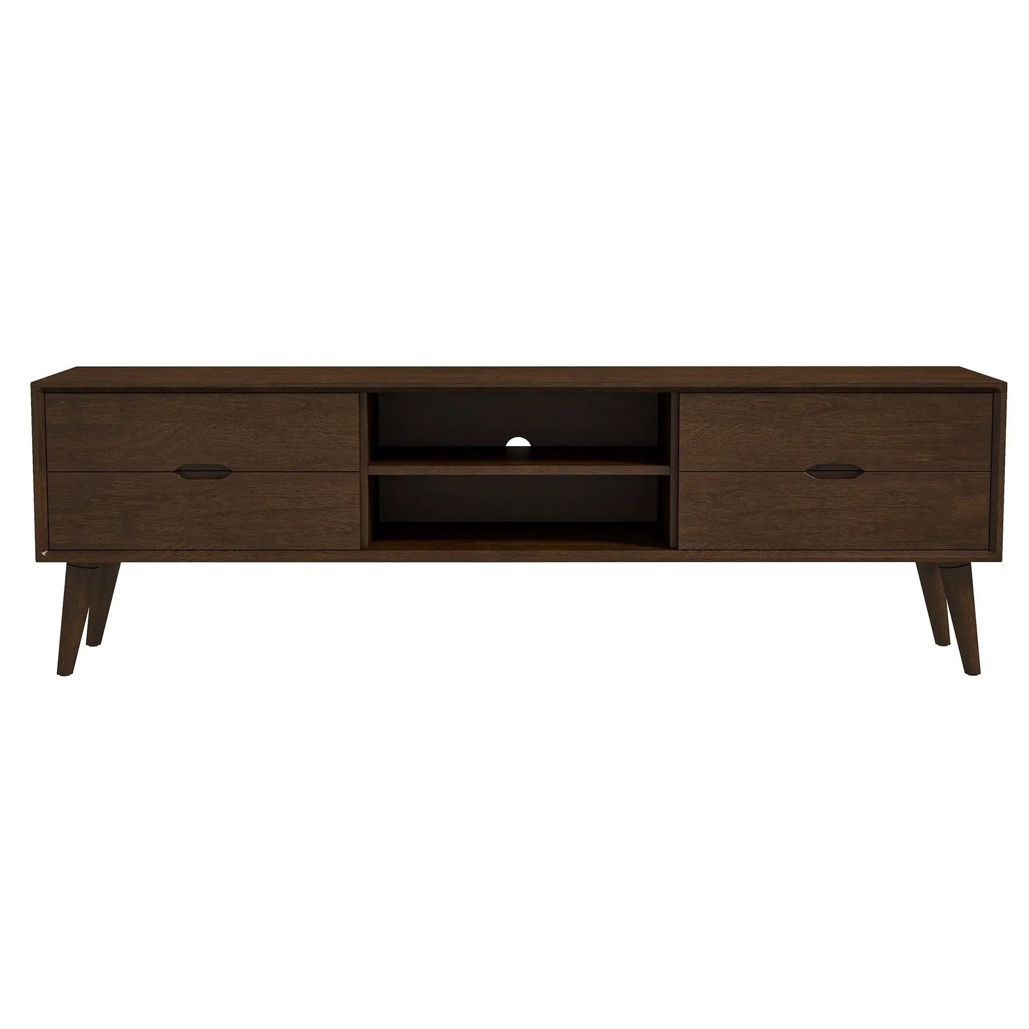 Adrian - TV Stand - Walnut Brown by Unique Piece Furniture