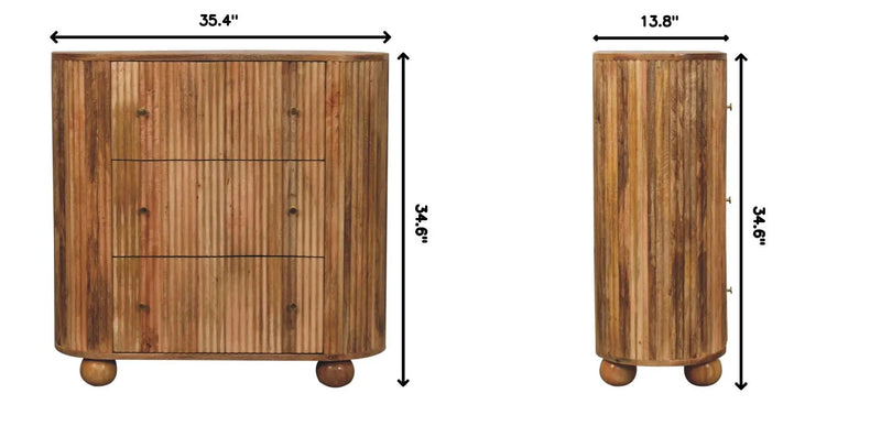 Soba - Ball Chest - Oak by HouseOfZazla