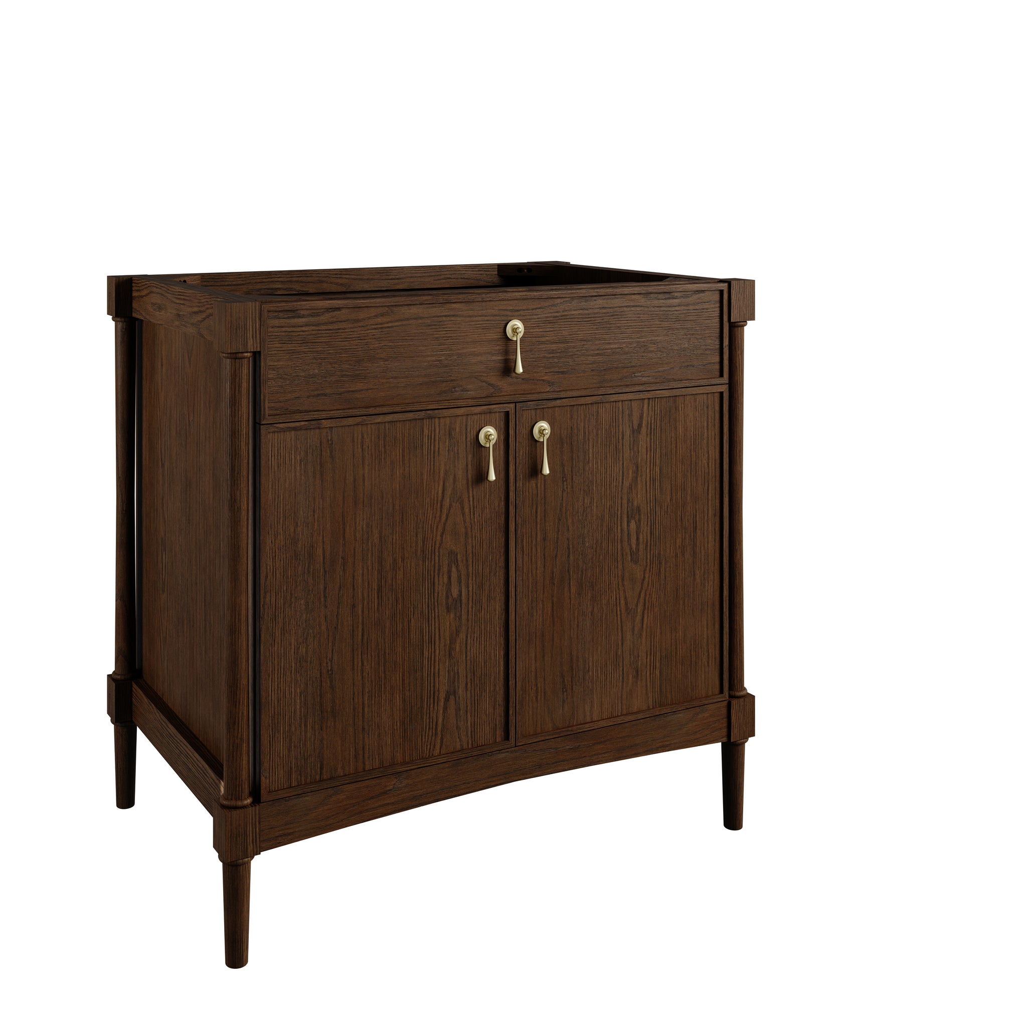 James Martin Kinnsden 36" Single Bathroom Vanity, Sable Oak, view 14