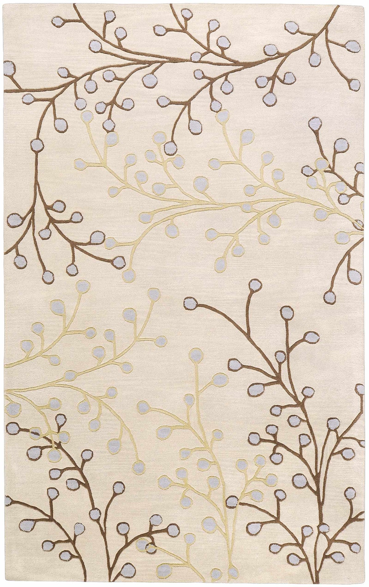 Elsu Beige&Gray Wool Rug, photo 14 of 15