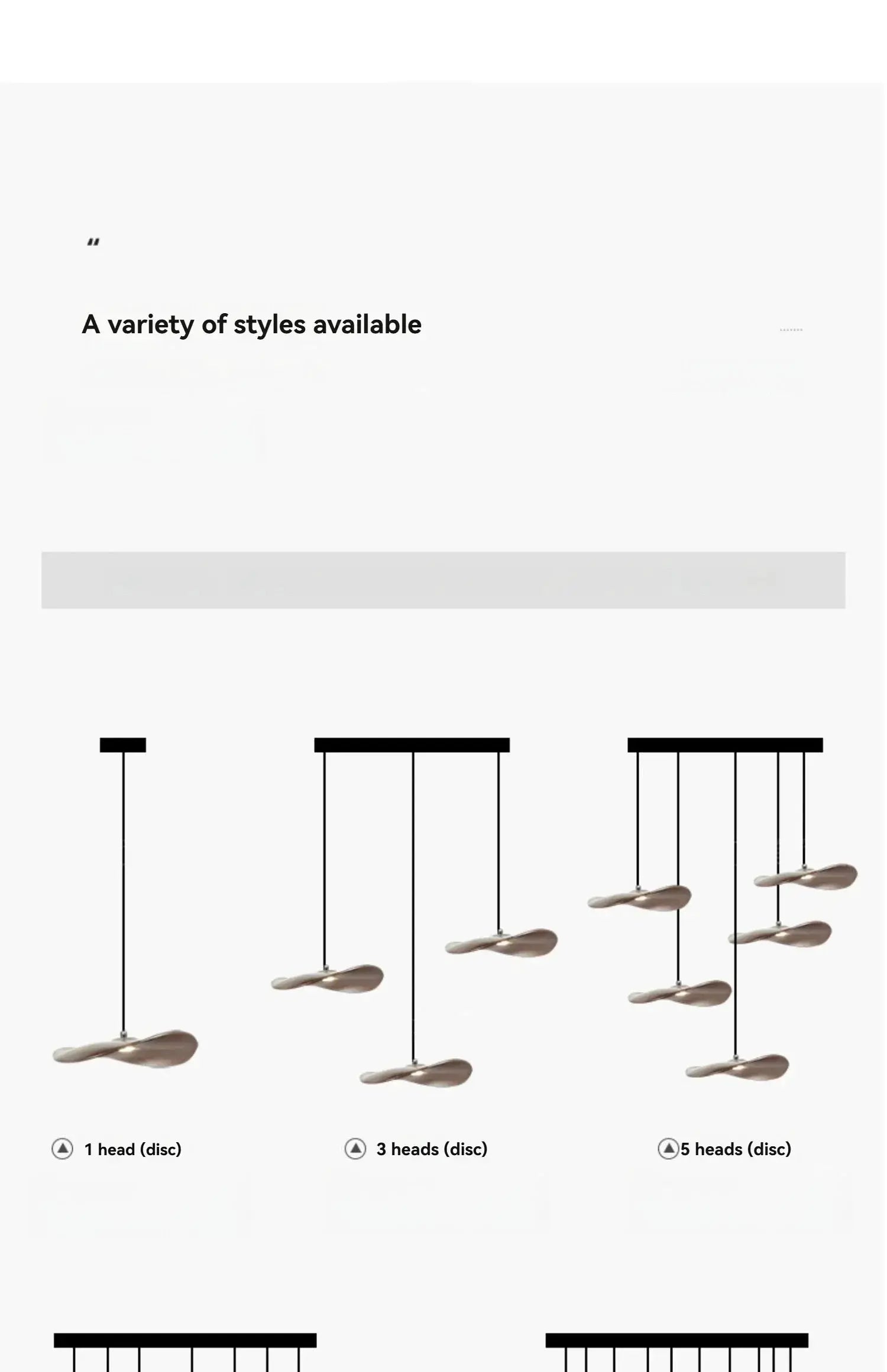 Chandelier - Multi-head Walnut by House Of Avana