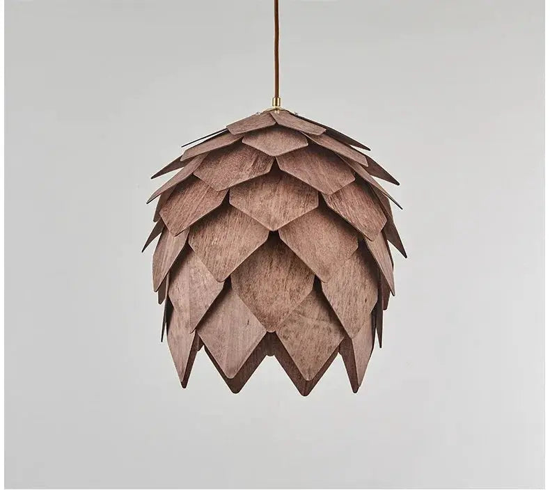 Chandelier - Retro Walnut Pendant by House Of Avana