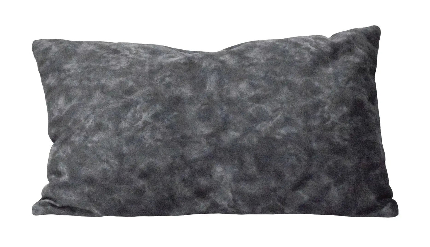 Charcoal Square and Lumbar Luxury Velvet Pillow | TRDPL03 by The Rug Decor