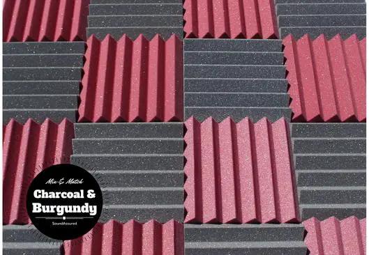 Easy Mount Acoustic Foam Kit - 12x12x2" Acoustic Foam Panels With Adhesive - Wedge Style - 4 Pack, photo 32 of 36