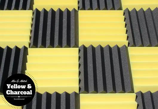 Easy Mount Acoustic Foam Kit - 12x12x2" Acoustic Foam Panels With Adhesive - Wedge Style - 4 Pack, photo 24 of 36