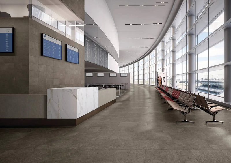 Infinity Absolute Stone Look Porcelain Tiles 24x24 by landmarkceramics