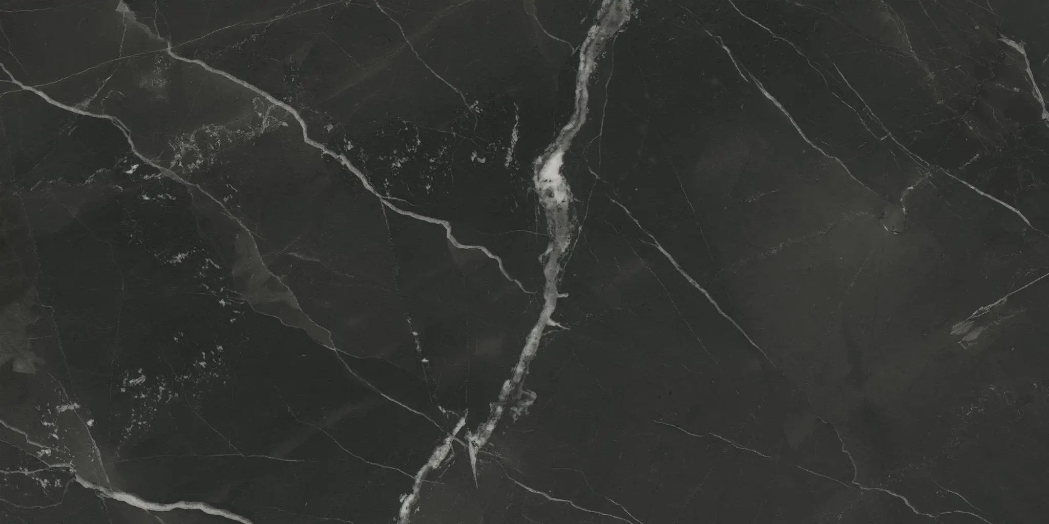 Charme Evo Calacatta Black Marble Look Porcelain Tiles 12x24 by landmarkceramics