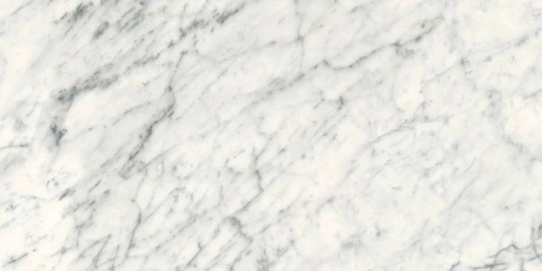 Charme Evo Michelangelo Extra White Marble Look Porcelain Tiles 12x24