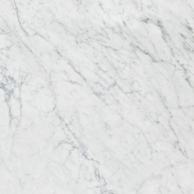 Charme Evo Michelangelo Extra White Marble Look Porcelain Tiles 24x24 by landmarkceramics