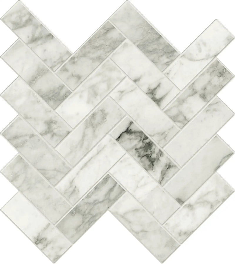 Charme Evo Renoir Plus Bullnose Marble Look Porcelain Moldings 3x24 by landmarkceramics