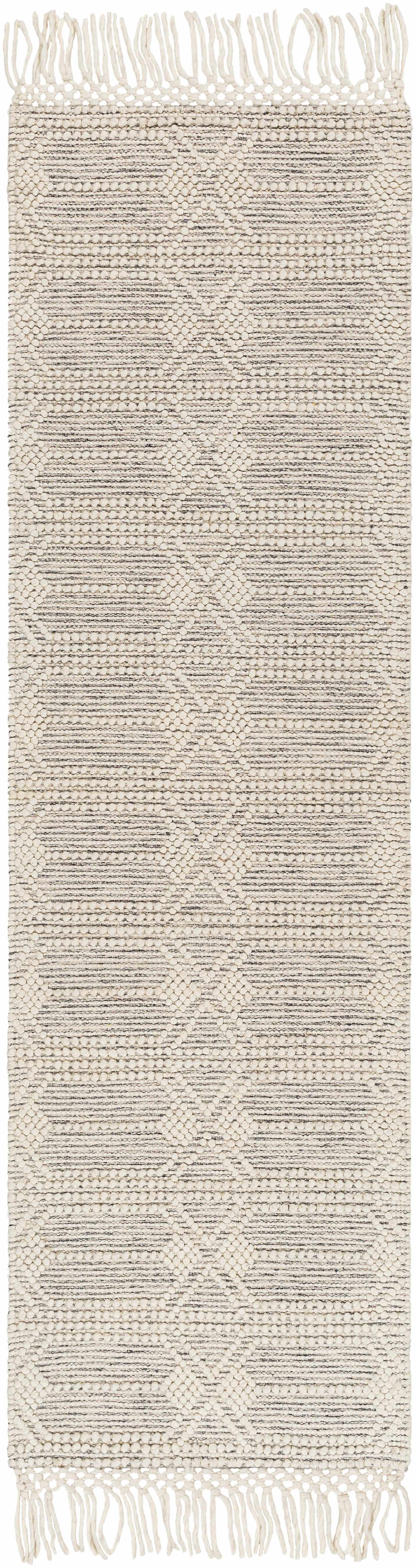 Chars Wool Rug with Tassels - Clearance by Boutique Rugs