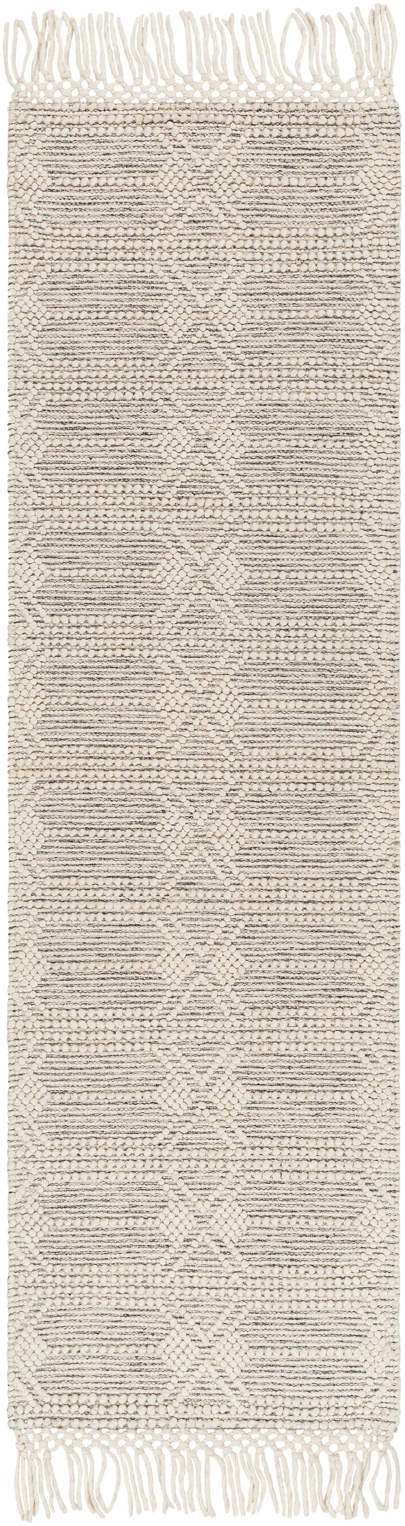 Chars Wool Rug with Tassels - Clearance by Boutique Rugs