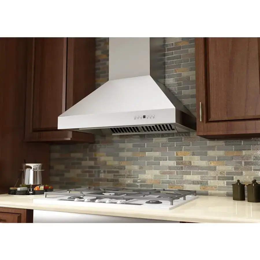 ZLINE 36" Remote Blower Wall Mount Range Hood in Stainless Steel, 697-RS-36-400 by Farmhouse Kitchen and Bath