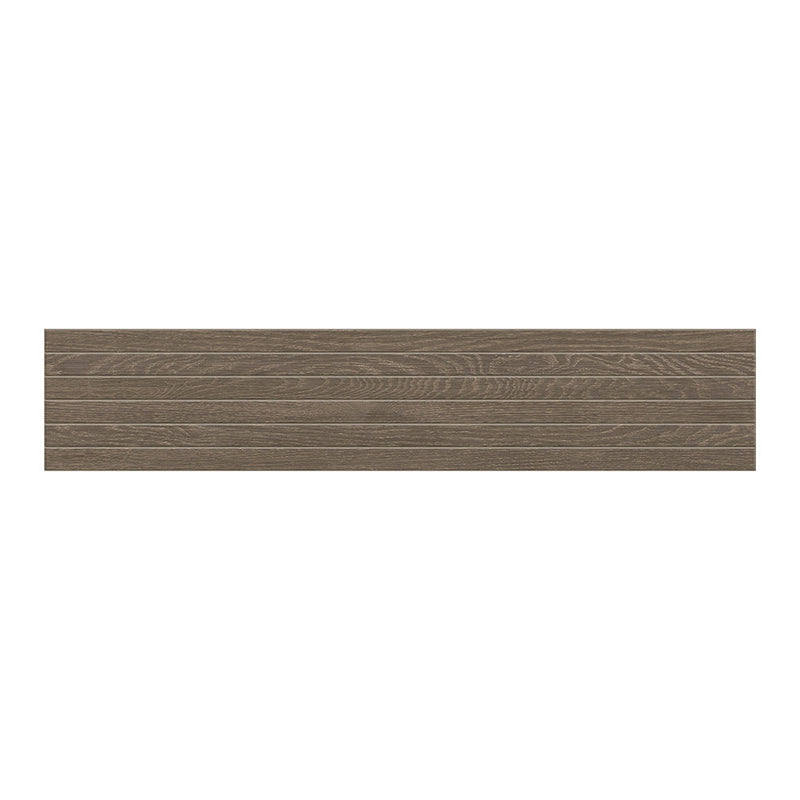 Almond Matte Groove Wood Look Porcelain Mosaics 8x40 Porcelain Matte 8x48 Mosaics