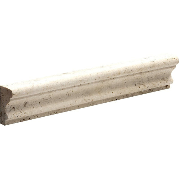 Chiaro Honed Andorra Travertine Moldings 2x12