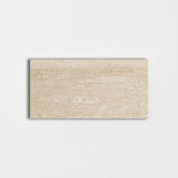Chiaro Honed Filled Subway Travertine Tiles 3x6