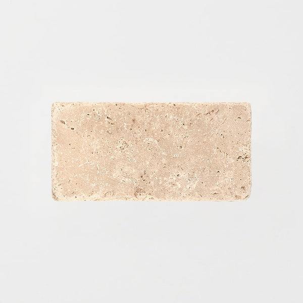 Chiaro Tumbled Subway Travertine Tiles 3x6