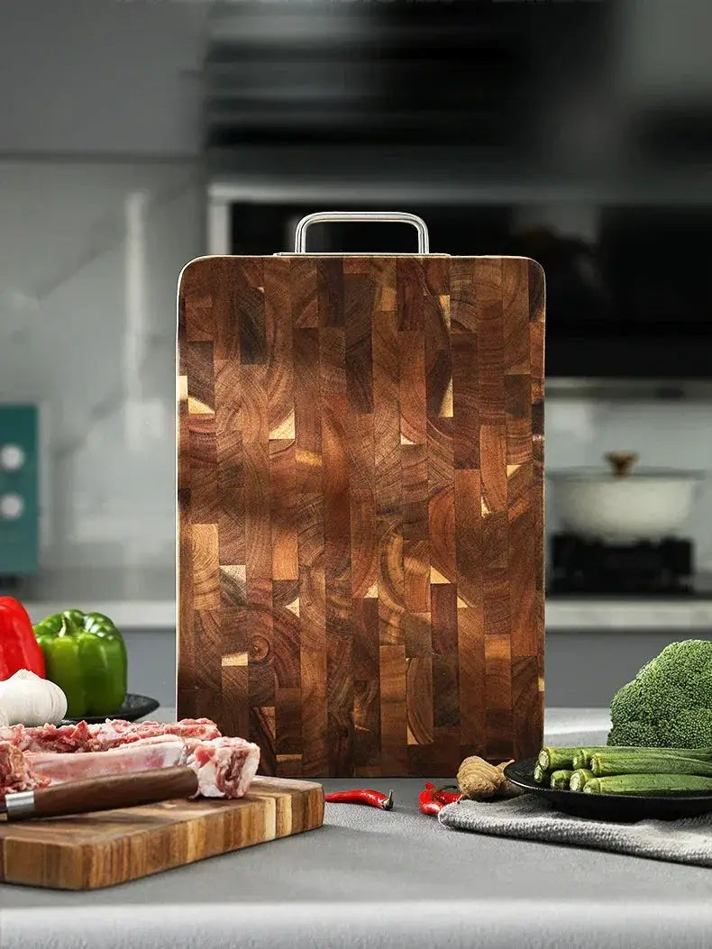 Chopping Board - Antibacterial Acacia Wood Wooden by House Of Avana