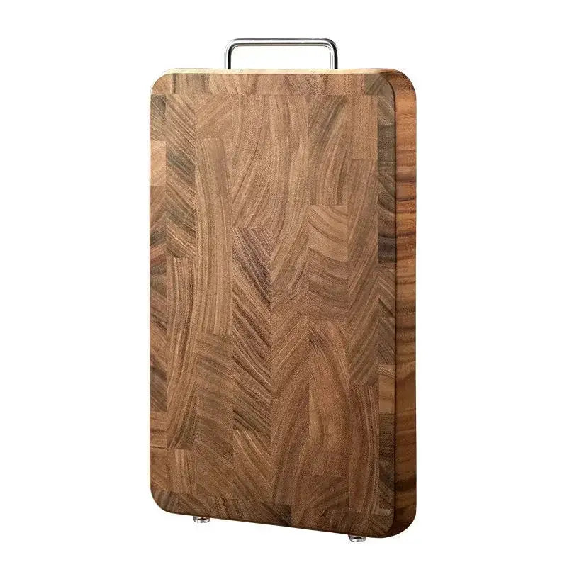 Chopping Board - Heavy Duty Wooden Black Walnut Double-Sided by House Of Avana